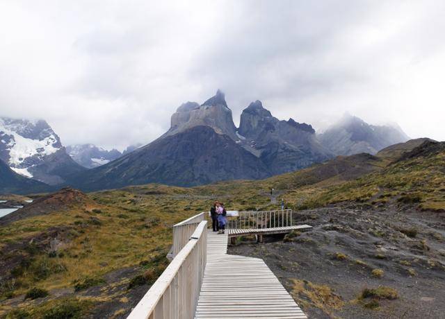 웅장한 피츠로이 산세를 배경으로 한 컷. ⓒ강미승