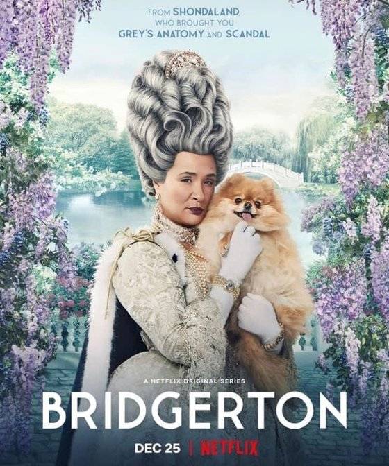 '브리저튼' 공식 포스터 중 하나. [골다 로슈벨 인스타그램]