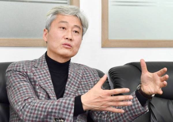 국민의힘 서울 송파병 당협위원장인 김근식 경남대 교수 /사진=김영우 기자 youngwoo@hankyung.com