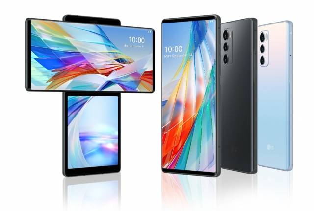 LG전자 스위블폰 LG윙 [LG전자 제공]