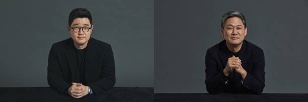 카카오페이지 이진수 대표, 카카오M 김성수 대표(왼쪽부터) [사진=카카오]