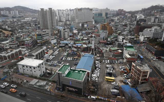 공공재개발 후보지로 선정된 서울 동작구 흑석동 흑석2구역 모습./성형주기자