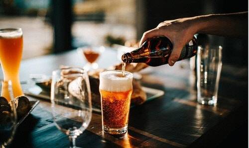 중국에서 팔리는 수입산 맥주 [글로벌타임스 캡처]