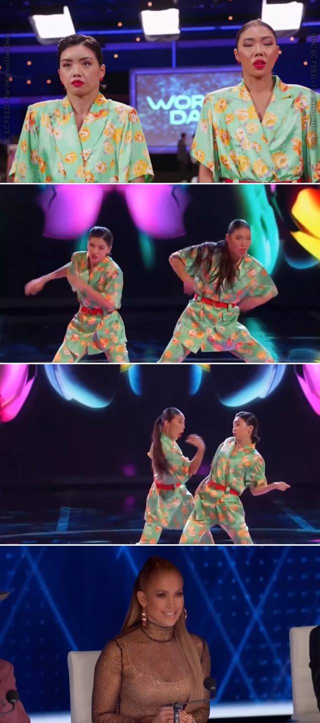 미국 댄스 서바이벌 프로그램 출연 당시 아이키의 모습. 아이키 유튜브 캡처