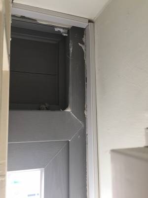 역세권청년주택 '센터스퀘어 등촌'에서 발견된 시공 하자. /사진제공=독자