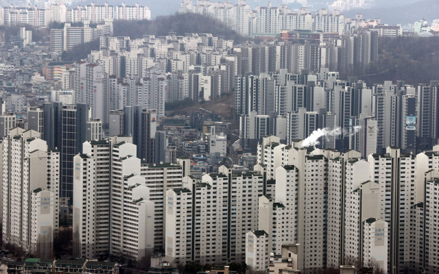 서울 아파트 전경./연합뉴스