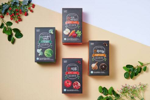 후디스 진 건강즙 4종(사진=일동후디스)