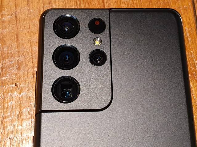 갤럭시S21 울트라. (사진=지디넷코리아)