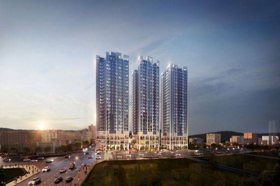 안양시에서 처음 선보이는 하이엔드 브랜디드(High-End Branded) 주거단지 ‘안양 디오르나인’