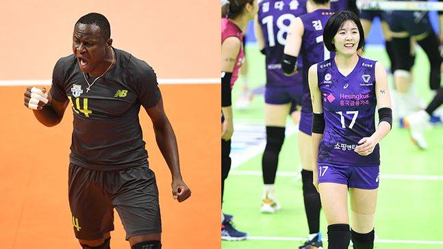 다우디와 이재영. ⓒ KOVO