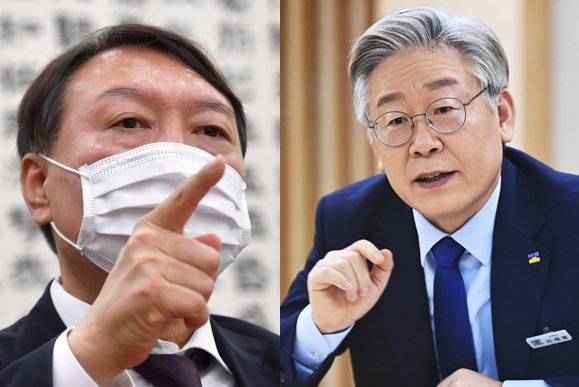 윤석열 검찰총장·이재명 경기지사. 출처= 뉴스1, 뉴시스
