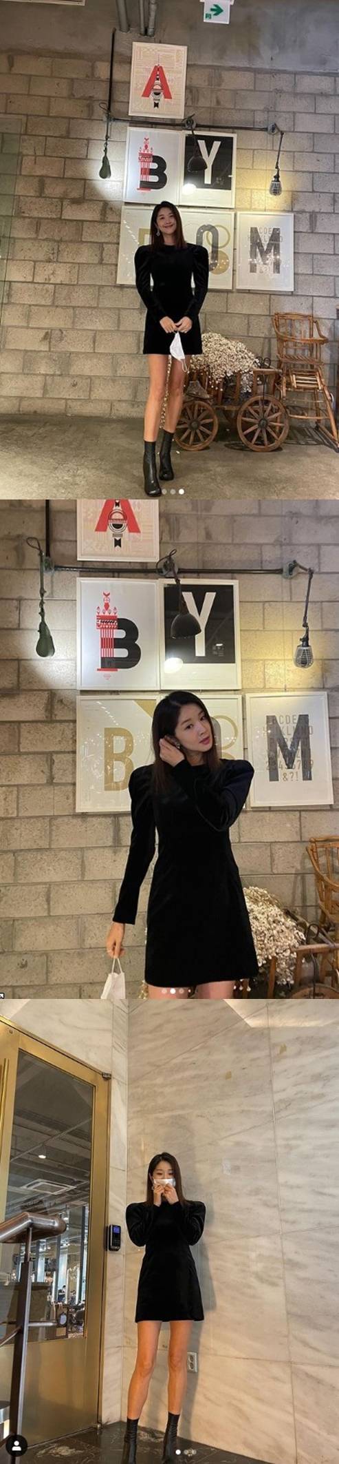 김빈우가 우월한 각선미를 뽐냈다. 사진=김빈우 인스타그램