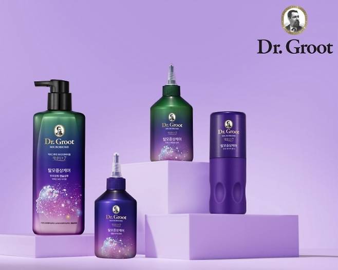 LG생활건강의 프리미엄 헤어케어 브랜드 '닥터그루트'는 론칭 3년 만에 탈모 샴푸 시장에서 급성장하며 최상위 브랜드로 성장했다 /사진=LG생활건강