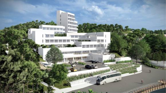 경남 고성 유스호스텔 조감도 &copy;고성군