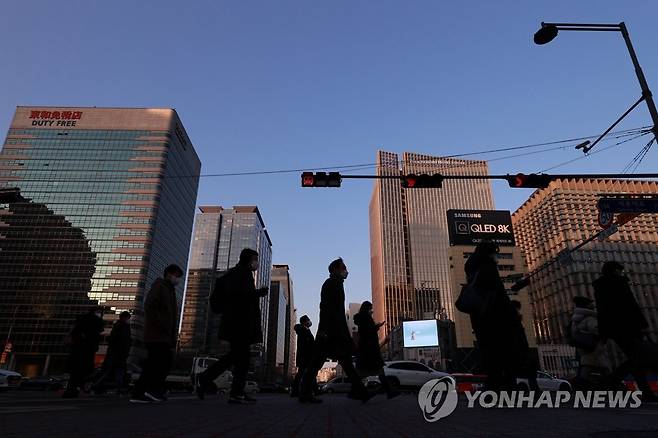 출근길 [연합뉴스 자료사진]