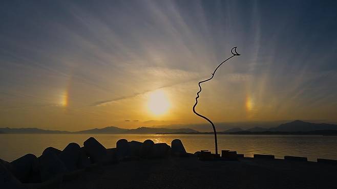 사천 대포항 포토존 [사천시 제공. 재판매 및 DB 금지]