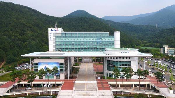 경남 사천시청 전경 [사천시 제공. 재판매 및 DB 금지]