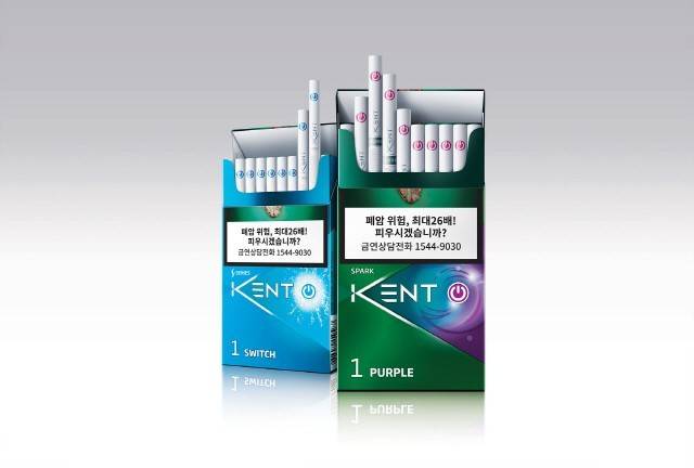 BAT코리아가 2019년 출시한 켄트 스위치 및 퍼플 © 뉴스1