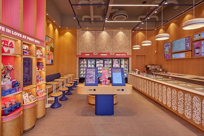 배스킨라빈스 서초우성점 리뉴얼 오픈(SPC그룹 제공)© 뉴스1