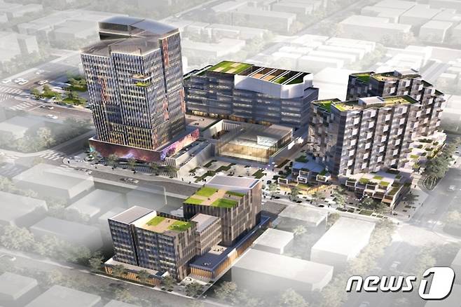 부천시 도시재생 혁신지구 조감도 / 뉴스1DB