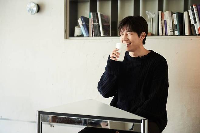 혁이 빅스 데뷔 전 가졌던 고민을 들려줬다. 제공|하준사