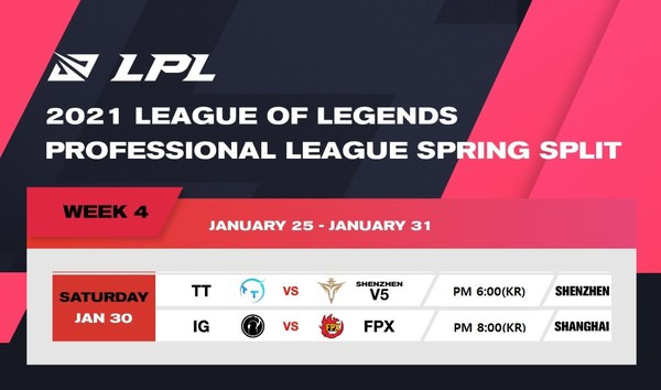 사진 = LPL 영문 공식 트위터