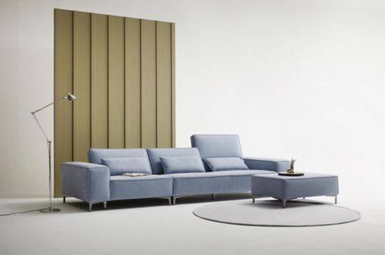 디바쎄의 친환경 소재로 만든 패브릭 소파. [사진=디바쎄]