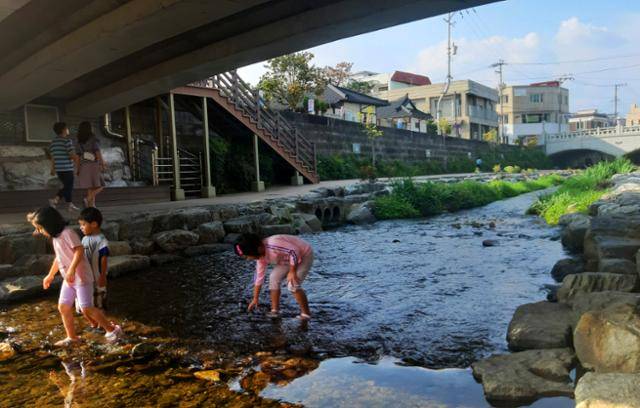 충남 공주 제민천. 최성용 작가 제공