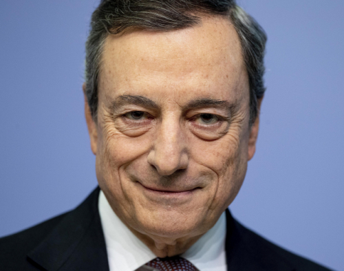 이탈리아 차기 총리로 거론되고 있는 마리오 드라기 전 유럽중앙은행(ECB) 총재./AP연합뉴스