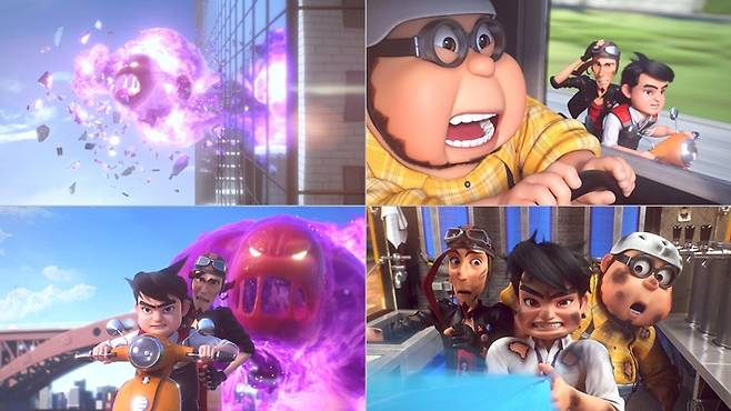 애니메이션 '스트레스 제로' 스틸컷. 트리플픽쳐스 제공