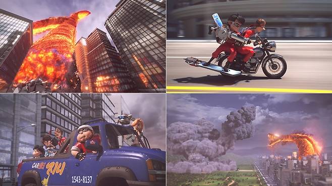 애니메이션 '스트레스 제로' 스틸컷. 트리플픽쳐스 제공