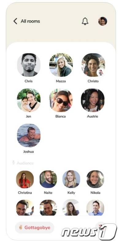 클럽하우스 이용화면 (애플 앱스토어 갈무리) © 뉴스1