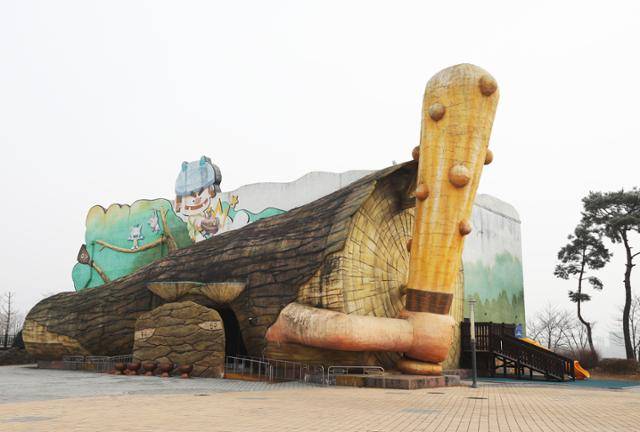 요술랜드에서는 섬진강 도깨비살, 마천목장군 설화를 듣고 체험할 수 있다. ⓒ박준규