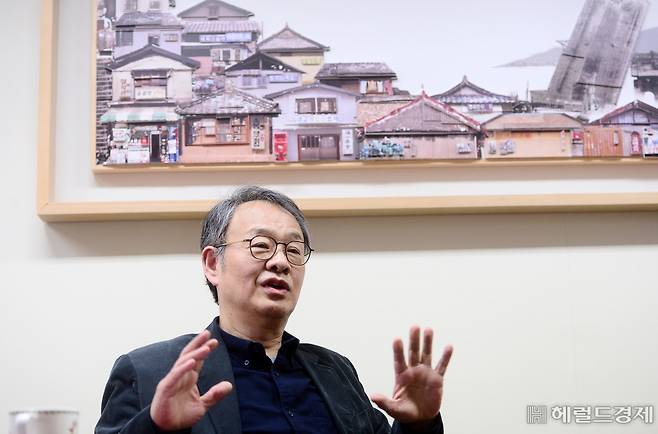 박인석 국가건축정책위원장은 헤럴드경제와의 인터뷰에서 3기 신도시의 자족도시 도약을 위해선 크고 작은 필지의 다양한 공급이 필요하다고 말했다. [사진=이상섭 기자]