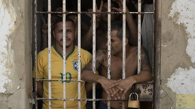 브라질 교도소. /넷플릭스 '지상 최악의 교도소에 가다'