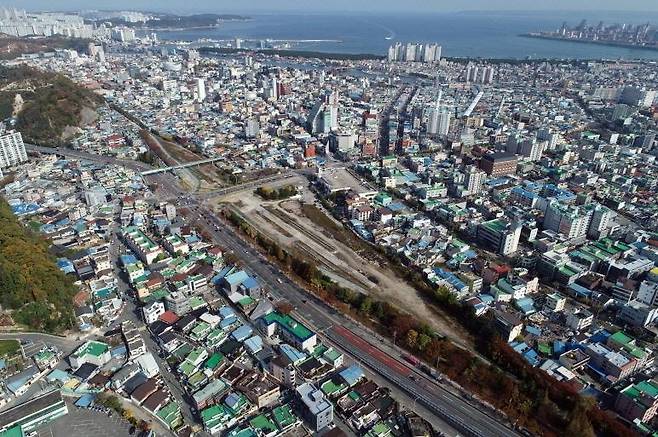 옛 포항역 일대 [포항시 제공. 재판매 및 DB 금지]