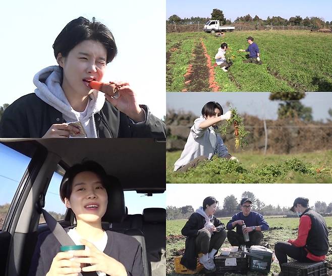 Seoul = = I Live Alone Jang Doyeon heads to Jeju Island to help farm workersJang Doyeon will go a long way to meet a friend of the university club at MBC I Live Alone (planned by Ahn Soo-young / directed by Hwang Ji-young and Kim Ji-woo), which will be broadcasted at 11:05 pm on the 12th.He is excited about his Nam Sachin, explaining that he is an important person in my life.In a long reunion, Jang Doyeon reveals the aspect of Teaching with a talk that does not have a break.Then, he arrives in a carrot field of 2000 pyeong, burns his motivation and goes to help the farmers son.Jang Doyeon pulls out carrots as he can reach them and succeeds in carrot hunting among white-haired white-haired white-haired white-haired, but reveals tiredness of work that does not end.However, I start to get drunk in the beautiful Jeju Island that makes me forget even the hard work over three hours, and I enjoy healing.In the middle of a vast farm, I enjoy a relaxed new place.Jang Doyeon said, It will be delicious even if you eat dirt here. He eats from cup noodles to head meat and fresh fresh carrots.In addition, she is perfectly assimilated into rural areas, and she shows up to Makgeoli Mukbang, which adds to the expectation of a special daily life full of small happiness.Jang Doyeons rural diary, which enjoys healing, can be found at I Live Alone broadcasted at 11:05 pm on the day.