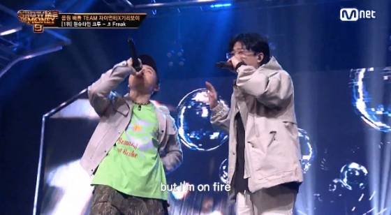 /사진=엠넷 '쇼미더머니9' 릴보이 원슈타인 무대 영상화면