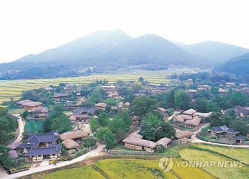 아산 외암마을 [아산시 제공. 재판매 및 DB 금지]