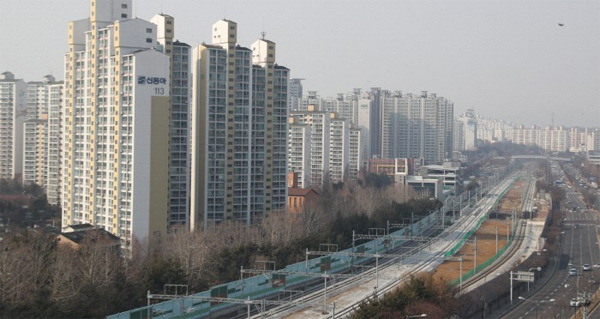 수원 장안구 정자동 아파트 단지 전경 [이승환 기자]