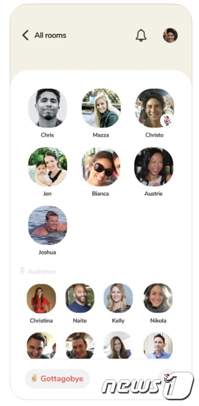 클럽하우스 이용화면 (애플 앱스토어 갈무리) © 뉴스1