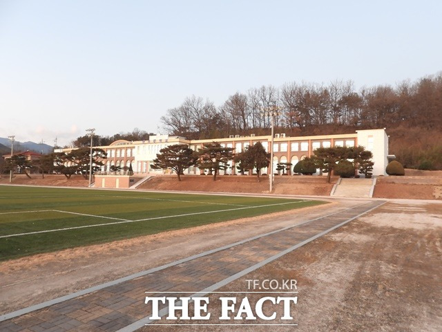 함양 안의중학교 전경. /한양군 제공