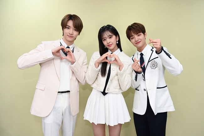 (왼쪽부터) NCT 성찬, 아이즈원 안유진, 트레저 지훈 [SBS 제공. 재판매 및 DB 금지]