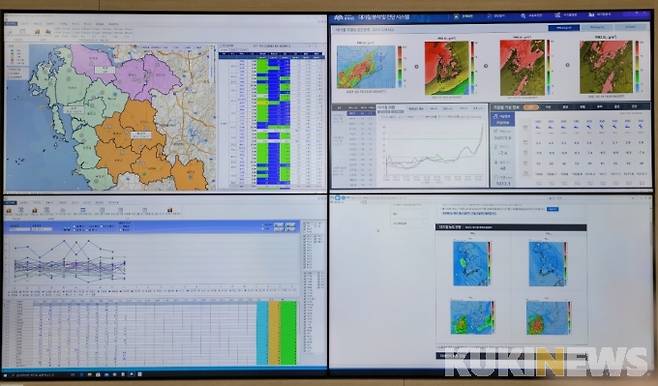 충남형대기질 예측진단시스템.