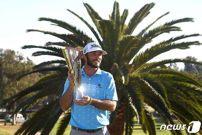 PGA투어 제네시스 인비테이셔널에서 우승한 맥스 호마.  © AFP=뉴스1