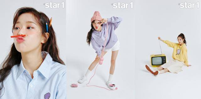 이나은의 화보가 공개됐다. 앳스타일 제공