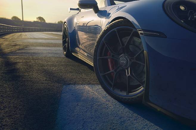 미쉐린 신형 포르쉐 911 GT3에 타이어 공급 (사진=미쉐린)