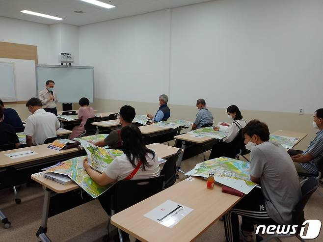 지난해 금산자치종합대학 교육 모습.(금산군 제공)© 뉴스1