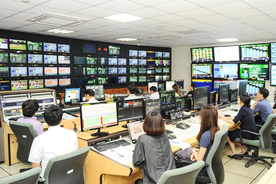 K-경마를 송출하는 국제방송센터. 한국마사회 제공