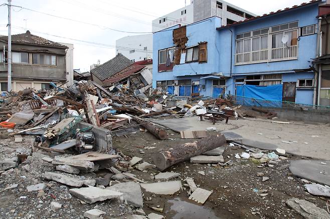 동일본 대지진 당시의 피해 모습.(사진=123rf)